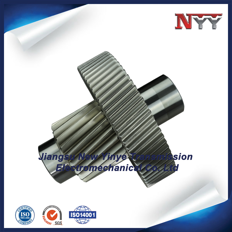 Mining machinery 20CrMnMo hardened gear pinion assembly