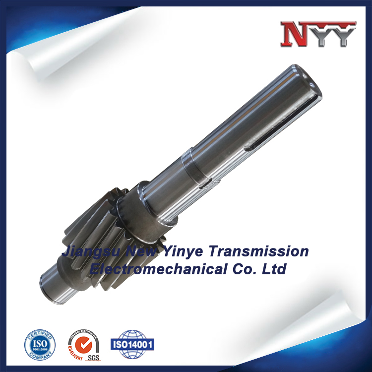 Material mechanical gear shaft